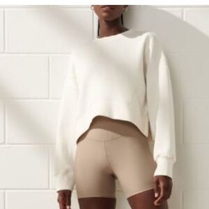 Abercrombie & Fitch YPB NeoKnit Cropped Pullover